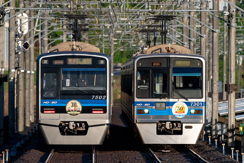 北総2期線開業&4社局直通運転30周年(2021/4/30:印西牧の原・印旛日本医大間)