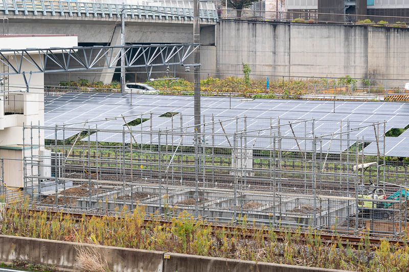 2022年11月末には型枠が外れて土木基礎工事が完了した(2022.11.26)