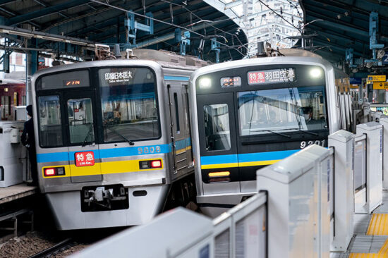 見直されることになった羽田空港・印旛日本医大間の運転系統