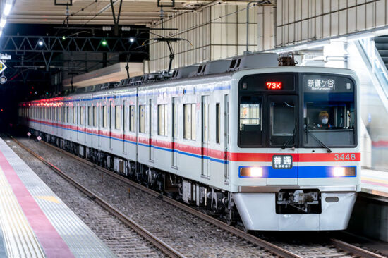 京成所属車両による新鎌ヶ谷行区間列車