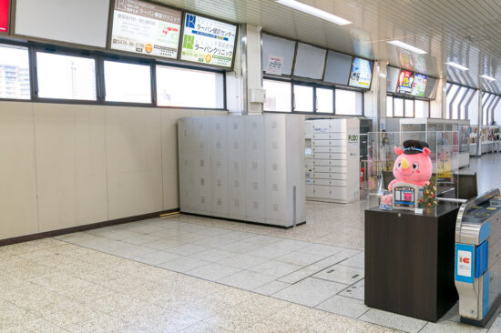 サービスコーナー（コインロッカー移転後）（2024.12.01）