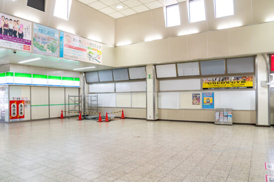 店舗増床予定地（仮囲い設置前）（2025.01.16）