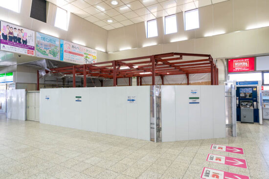 店舗増床予定地（建築工事中）（2025.02.08）