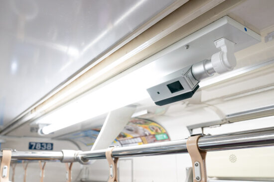 貸借車両に新設された照明装置一体型防犯カメラ（2025.11.03）
