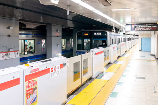 日中時間帯は西馬込発着となった北総線直通列車（2025.12.13）