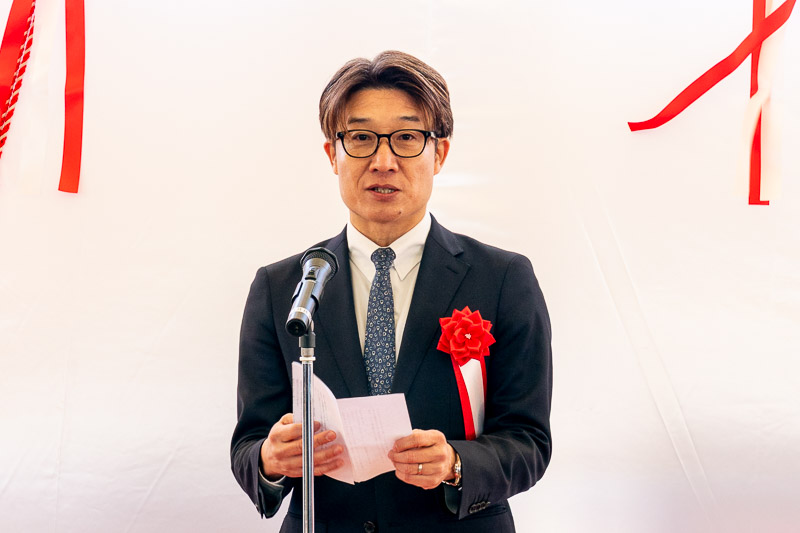 岡林マネージャー挨拶