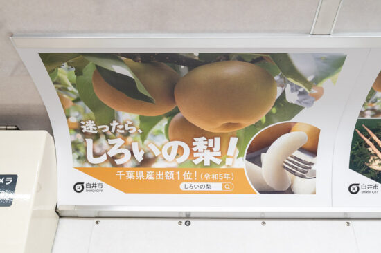 車内広告：白井市その2