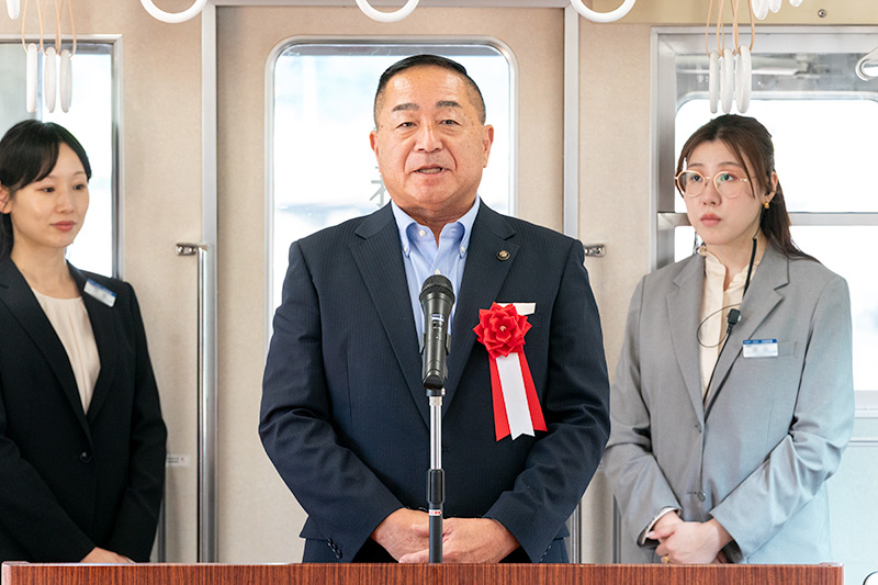 笠井白井市長（活性協会長市）挨拶