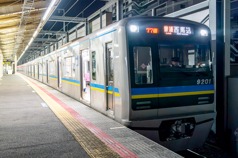 昨年度から運転時刻が繰り下がり新鎌ヶ谷始発になった第2176KN