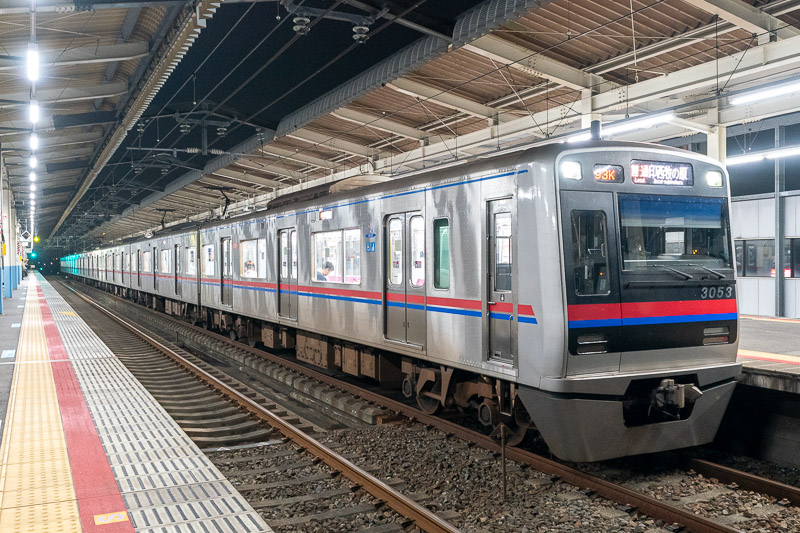 77Kの所定入庫箇所を活かした北総車代走の裏で所定の車を車両基地に送り込む第2193K